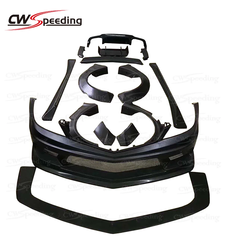 Lb Style Fiber Glass Wide Body Kit For Mercedes Benz C-class W204 C63 4d Bodykit