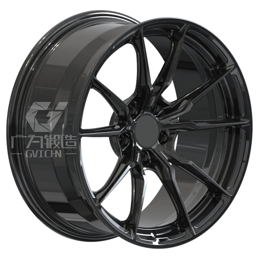 Lightweight Split Five Spoke Aluminum Monoblock 18 19 20 21 22 23 24inch Forged Wheels Custom Car