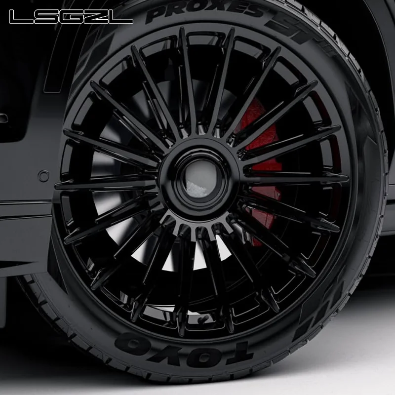 Luxury For Multiple Spokes Glossy Black Forged Alloy Rim For 5x114.3 5x120 5x130 18 19 20 21 22 23