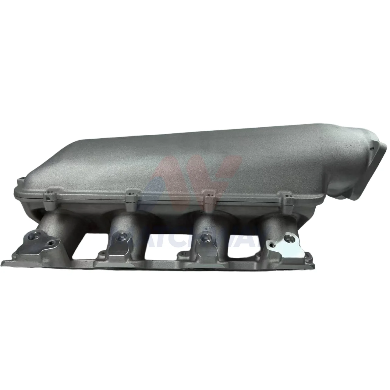 Matchway Satin Aluminum Ls Lo-ram Efi Intake Manifold For Gm Ls1/ls2/ls6 With Fuel Rail Kits