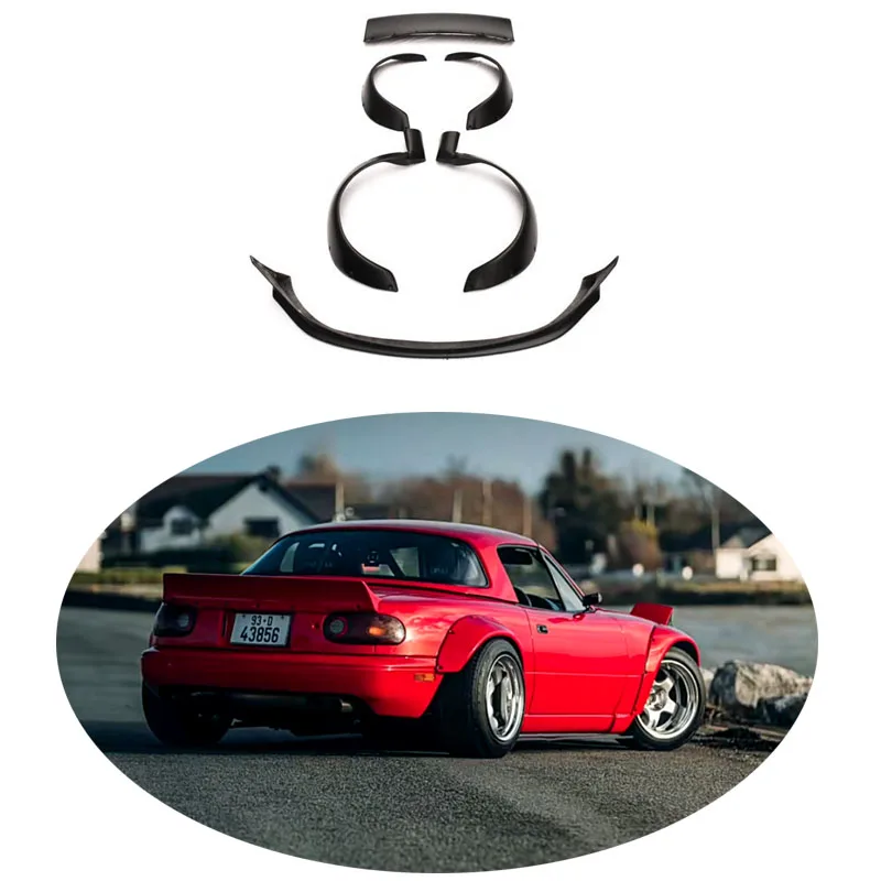 Mazda Miata MX-5 NA RB-style fiberglass wide body kit 1990–1997