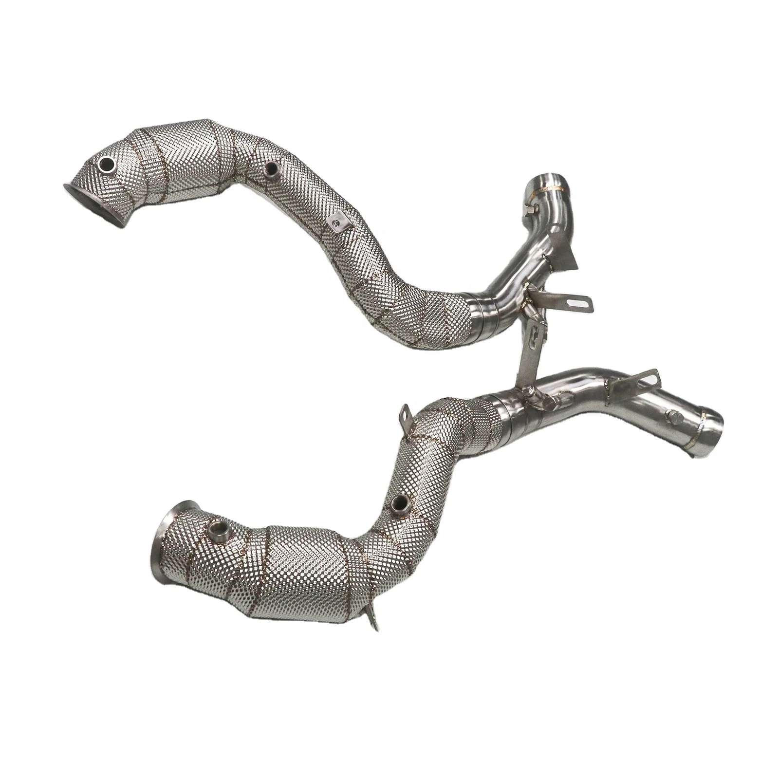 Mercedes-benz E63s Amg W213 4.0t Oem High Flow Stainless Steel Exhaust Downpipe (2016-2023)