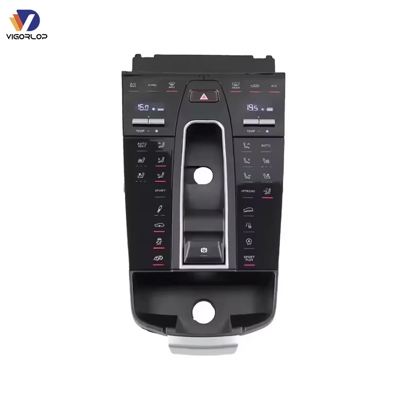 Modification Upgrade Interior Saddle Digital Control Panel Auto Car Ac Control Panel For Porsche Macan 2014-2021