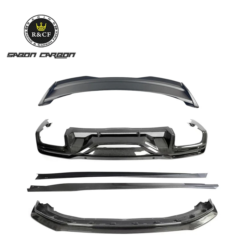 Mustang S650 Carbon Fiber Bodykit Front Bumper Lip Diffuser Spoiler for 2024 Ford Mustang S650 2.3T/5.0 (page shows a separate "Fast customization" badge)