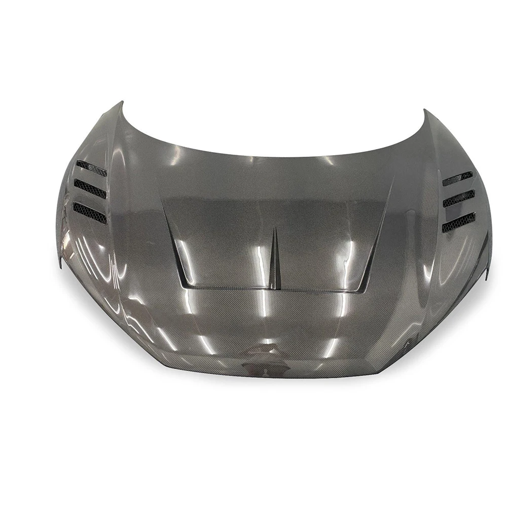 New Carbon Fiber Engine Front Bonnet With Screws For Audi R8 V10 V8 Gen 2 2017-2018 Models