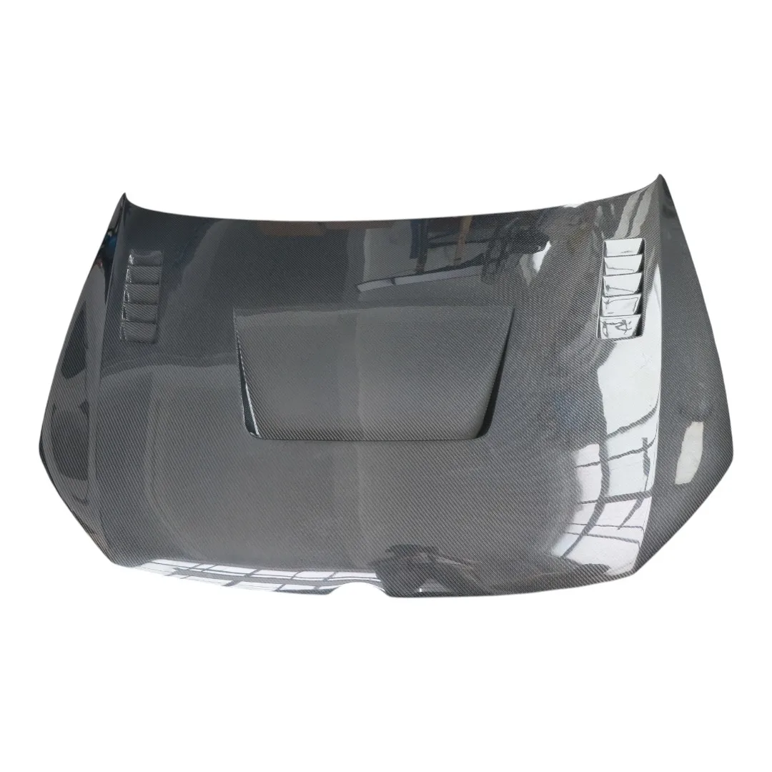 New Carbon Fiber Front Bonnet Engine Hood For Vw Polo & Volkswagen Gti 2012+