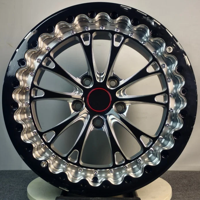 New Custom Beadlock Forged Aluminum Alloy Wheel 15-20 Inch Deep Dish 5x114.3/5x120/5x127 Concave