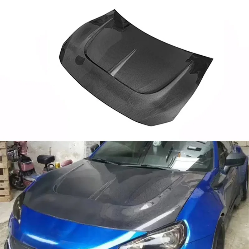 New High Quality Gt86/brz Carbon Fiber Front Engine Vented Hood Bonnet For Gt86 For Brz 2013-2019