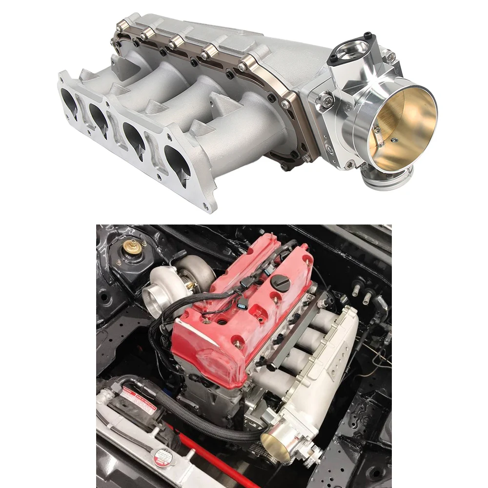 New Kyostar Intake Manifold System K Series Race Pattern 2002-2005 For For Coupe(si) Rsx K20a/k20a2/k20z1/k24a1 90mm