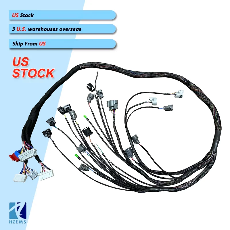 Obd2 Obd2 Cable Suitable For Honda Civic Integra B16 B18 D16 Series Engine Wiring Harness Cnch-obd2-1 Budget D & B-series