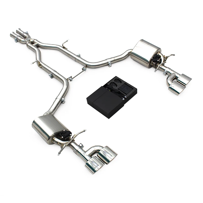 Obm Stainless Steel Catback Exhaust For Mercedes-benz C280/c300 W204 3.0l 2010-2014 Exhaust Pipe