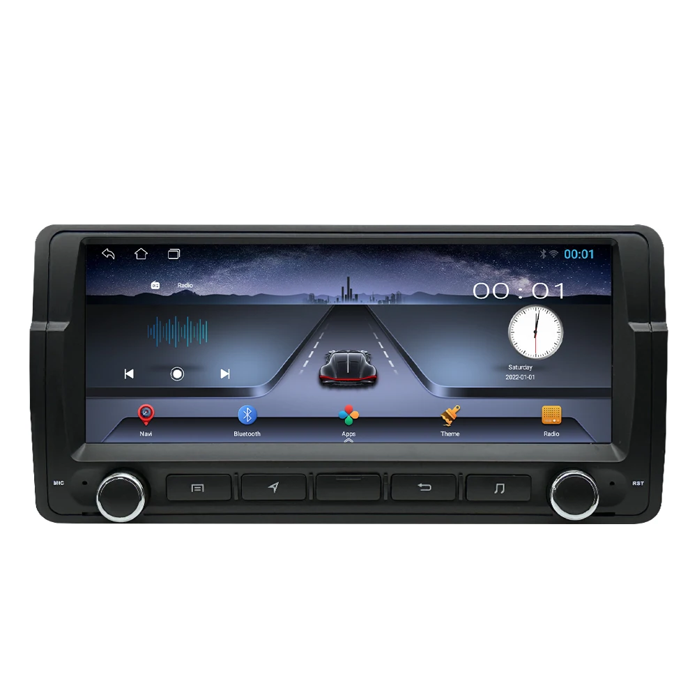 Octa 8.8 Inch Car Radio 32gb 64gb 128gb For Bmw E46 M3 318/320/325/330/335 1998-2005 Stereo System