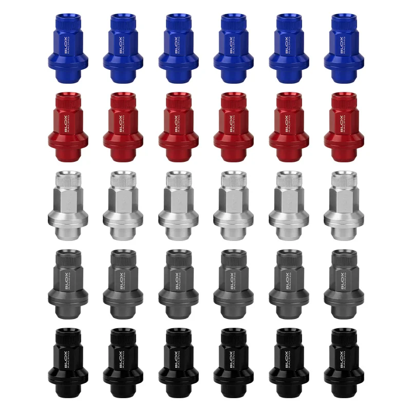 Odm Oem Vehicle Retrofit And Wheel Hub Modification Forged Aluminum Alloy 7075-t6 Wheel Nuts Screws For Toyota