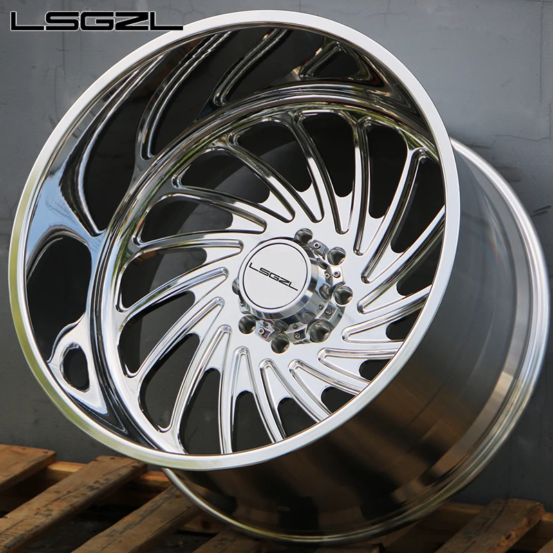 Oem Aluminum Truck Wheels Forged Matte Black Concave Design For For For For H2 F250 8x165.1 8x170