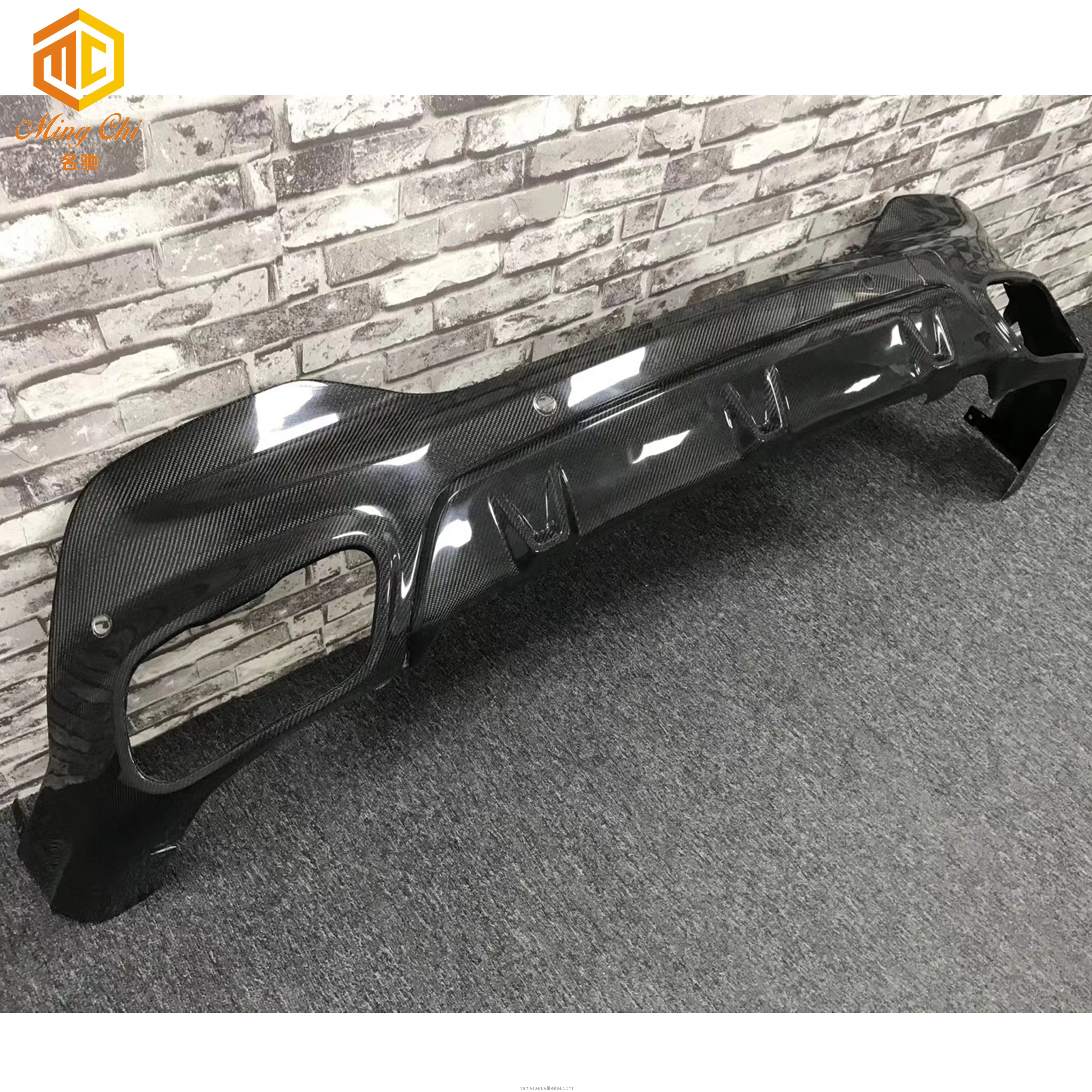 Oem Body Kit Bumper Diffuser Rear Separator For Bmw X6 G06 Carbon Diffuser