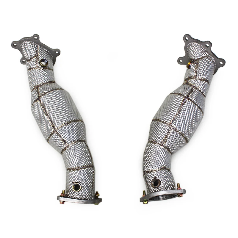 Oem For Nissan Gtr Gt-r 3.8tt 2008-2023 Downpipe With Catalyst Stainless Steel Exhaust Downpipe