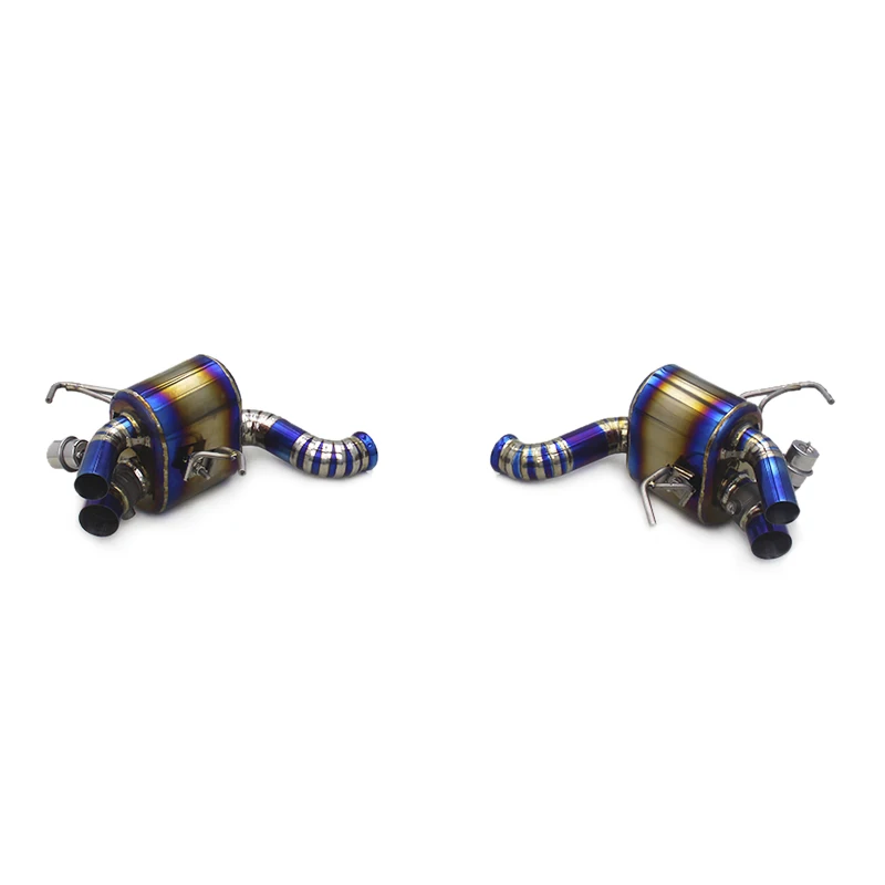 Oem Rear Section Exhaust For Ferrari California 4.3l 2009-2014 Titanium Exhaust Pipe Muffler Escape