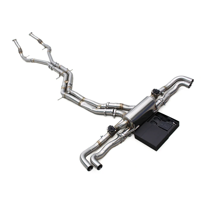 Oem Ss304 Turbo Exhaust Pipe For Audi Sq8 4.0t 2018-2024 Car Exhaust Catback System Stainless Steel