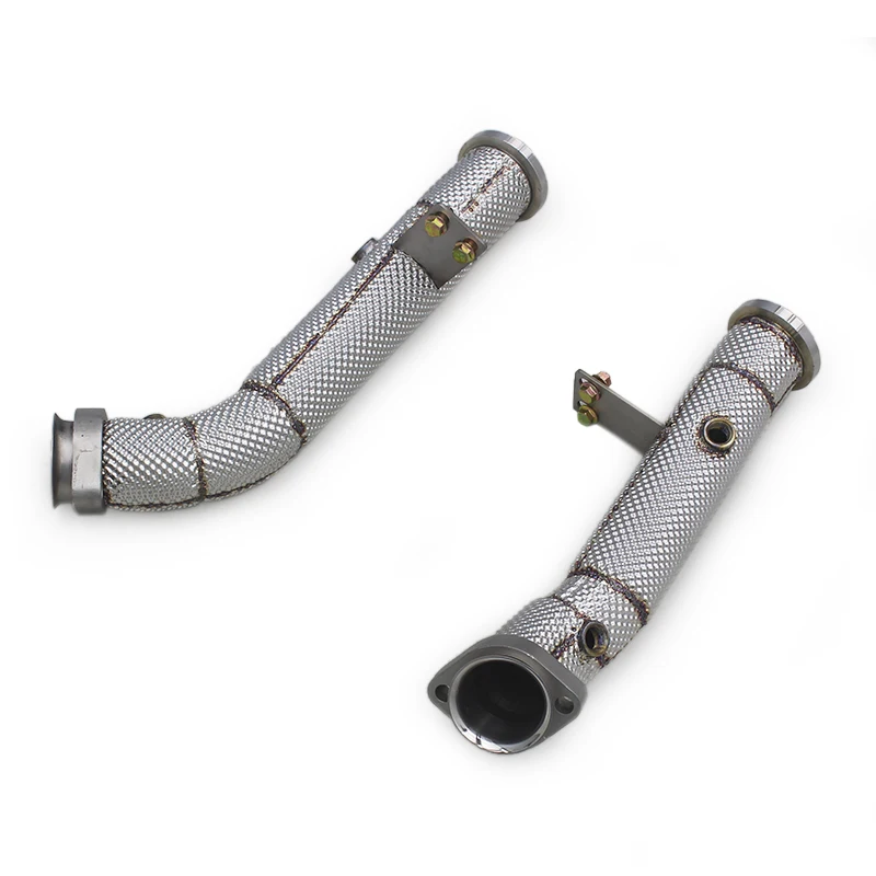 Oem Stainless Steel Straight Exhaust Downpipe For Mercedes-benz C43 C400 C450 E43 E400 E450