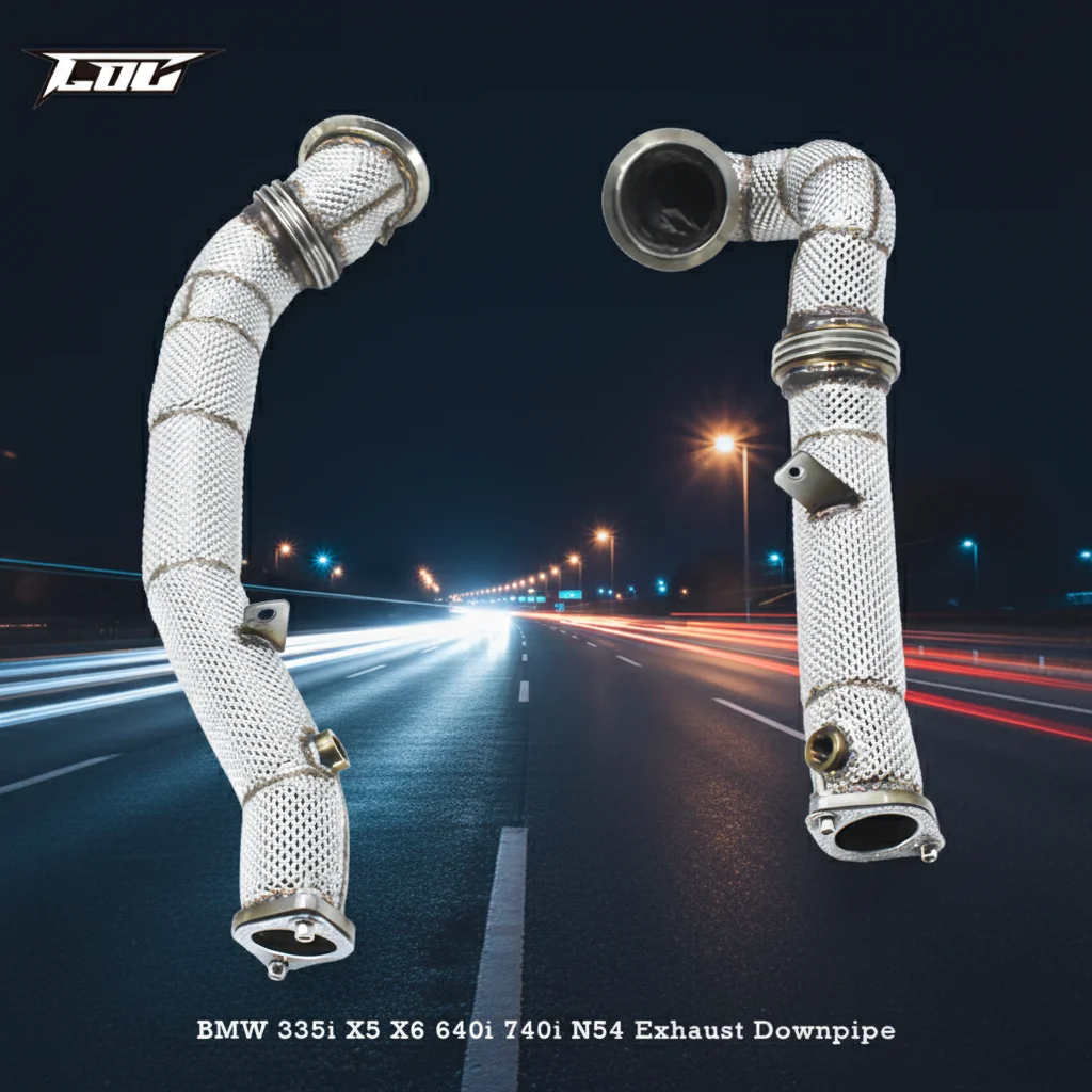 Oem Straight Exhaust Downpipe For Bmw 730/740 N54 3.0t 2011-2012 Stainless Steel Downpipes Car
