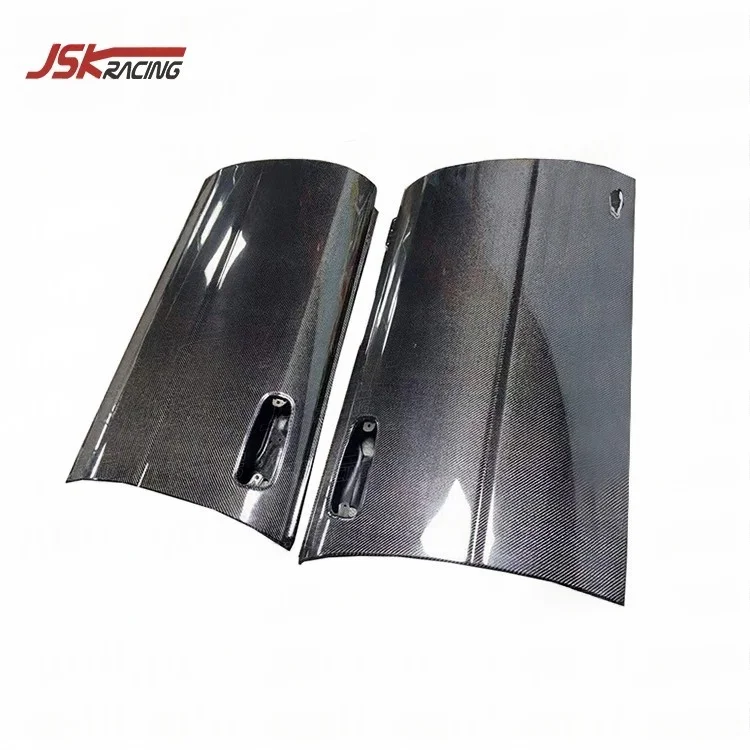 Oem Style Carbon Fiber Door For 1997-2000 Subaru Impreza 5-6 Wrx Gc8