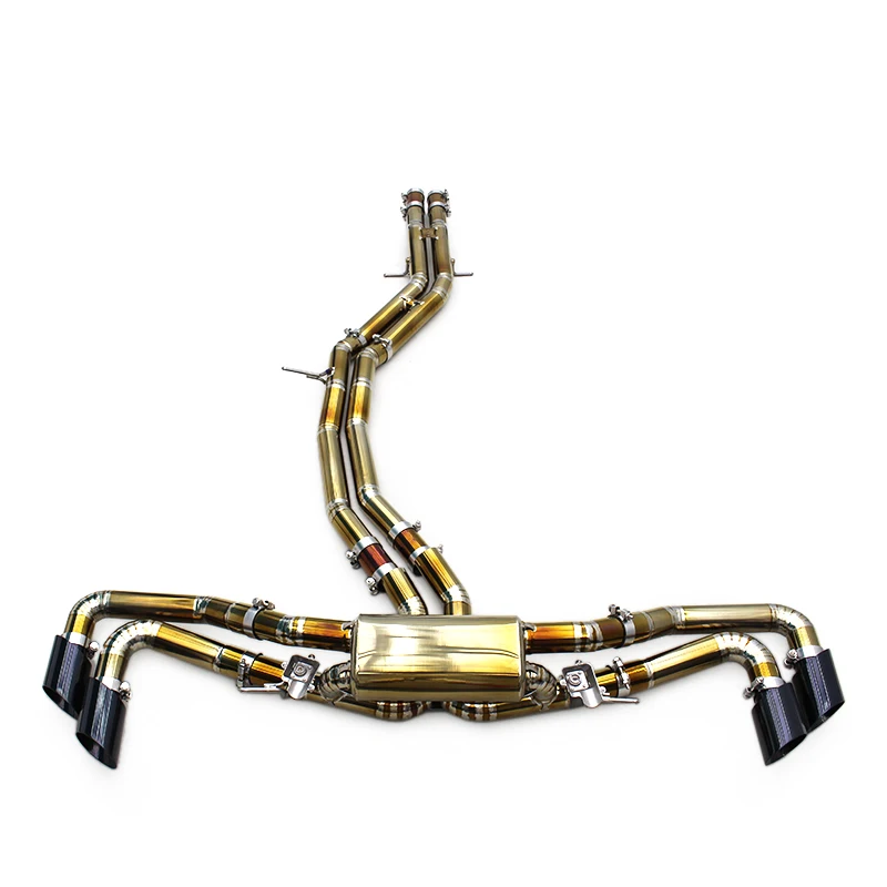 Oem Valve Titanium Exhaust Pipes For Lamborghini Urus 4.0t 2018-2023 Performance Exhaust Catback