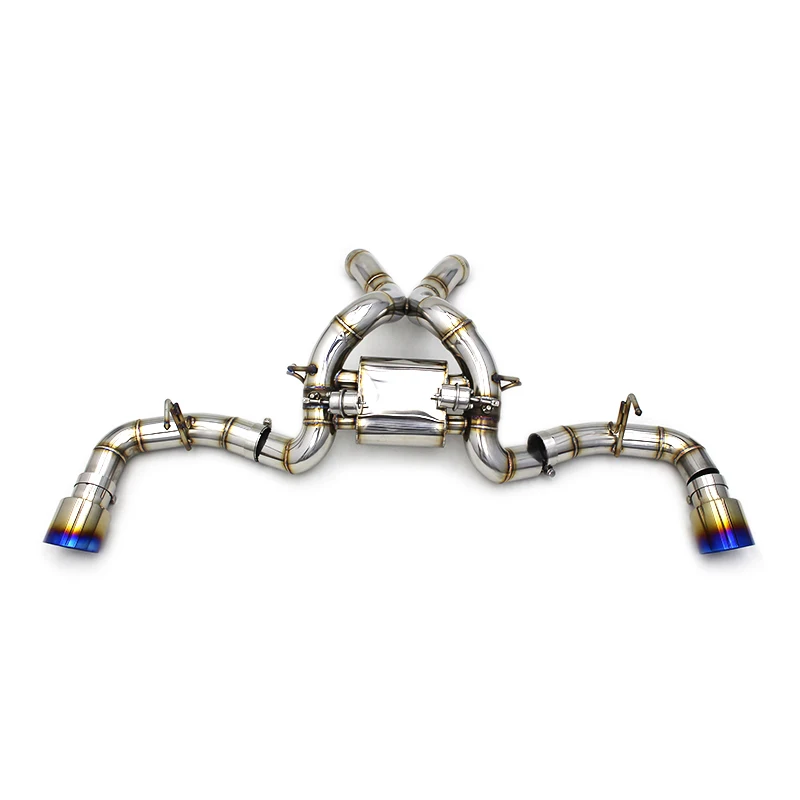 Oem Valved Catback Exhaust For Mclaren 570s 3.8 2015- Racing Car Muffler Exhaust Pipes Stainless