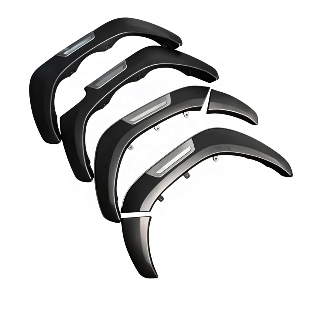 Original Plastic Fender Flare For Toyota Hilux Revo Double Cab 2015-2025 Car Fenders
