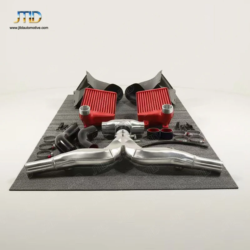 Performance Intercooler For Porsche 911 991.2 Turbo/s 3.0 Larger Core With Carbon Fiber Shroud