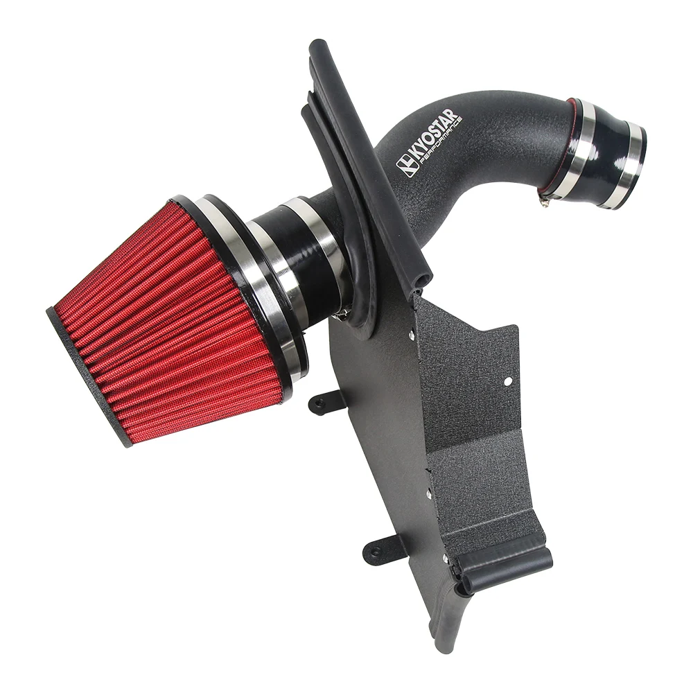 Performances Intake For 2011+ Audi C7 C7.5 A6 A7 3.0t Cold Air Intake System True 3.5'' Velocity Stack High-flow Aluminum Series