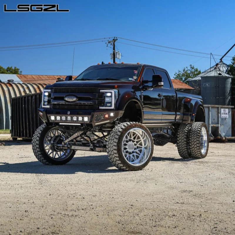 Polishing Custom Luxury Dually For Ram Ford 8/10 Holes 8x170 8x180 8x200 8x165.1 10x225 22 24 26 28