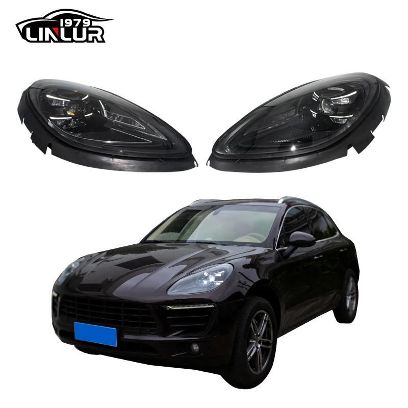 Porsche Macan 95B 2014-2020 Headlight Upgrade To 2023 Matrix Laser LED