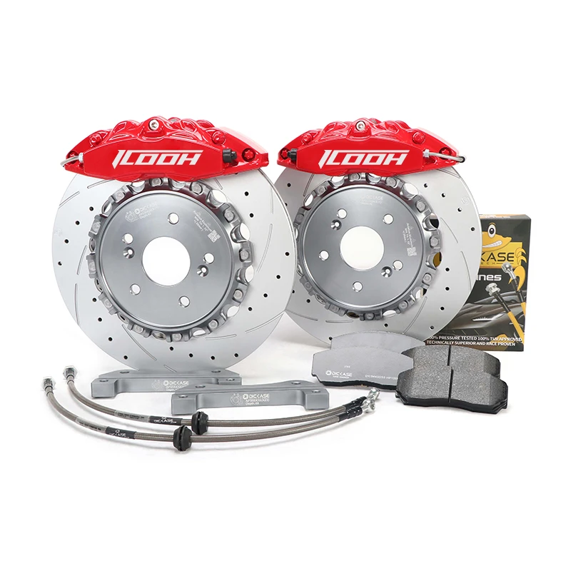 Racing Brake System Car Rear Wheel Rim 17 18 Inches Brakes Kits Calipers Disc Rotor For Land Rover