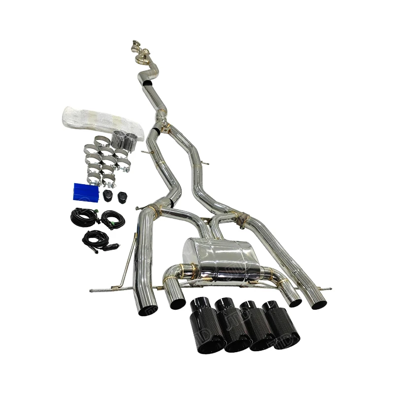 Readied Stock For Bmw 2021-2022 M3 M4 G80 G82 Pipes Muffler Catback Exhaust Systems Valved