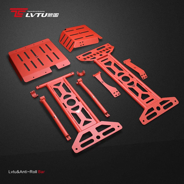 Reinforcing Roll Cage Chassis Guard Plate For Jeep Wrangler