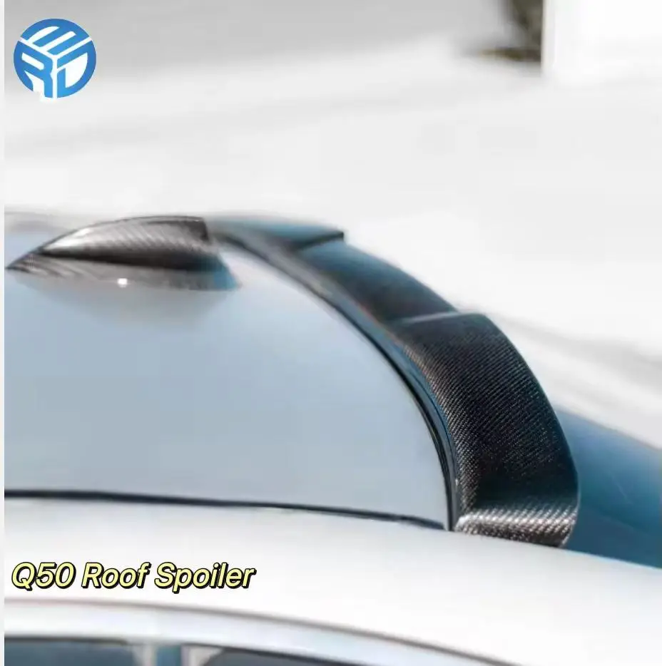 Roof Spoiler For Infiniti Q50 2014+ Carbon Roof Spoiler V2