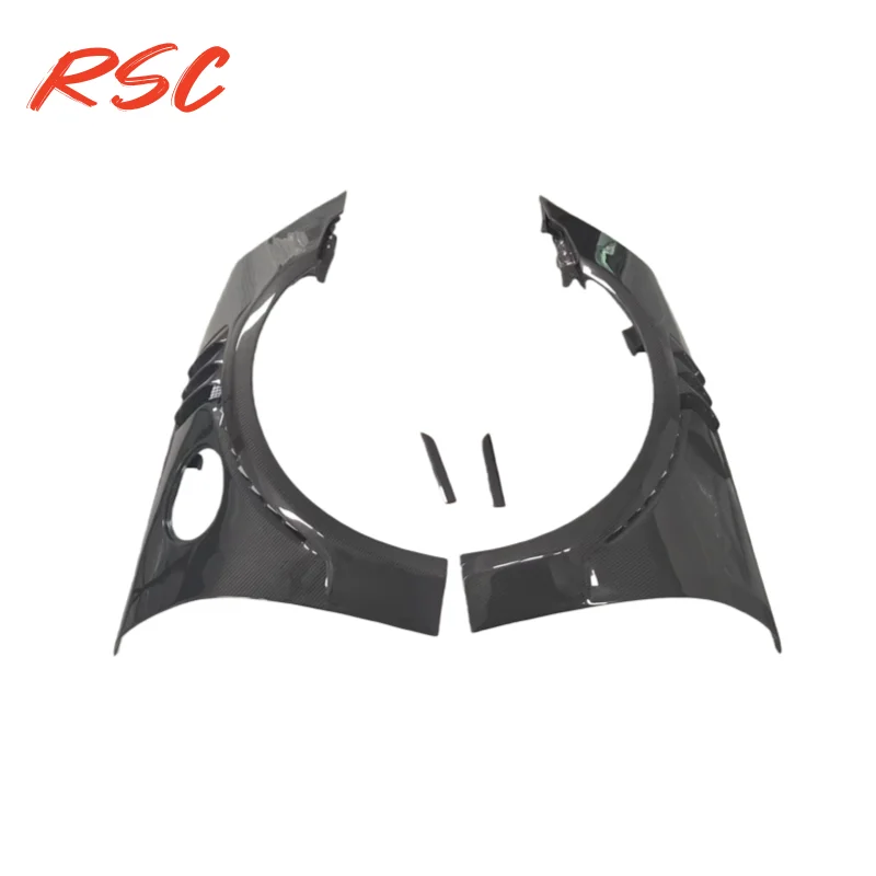 Rs Style Dry Carbon Fiber Side Fenders For 911 992 Carrera