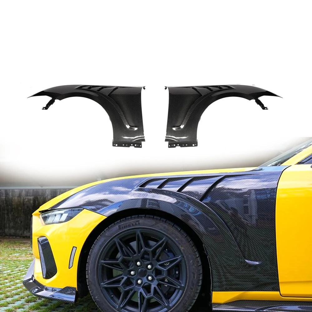 S650 Carbon Fiber Side Fenders For Mustang S650 Gt Coupe 2024+ Body Kits Factory Direct