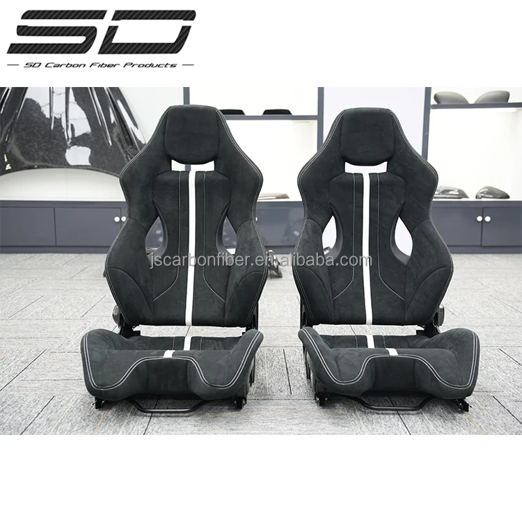 Sd Carbon Fiber Car Seats Racing Car Seats Interior Carbon Parts For Ferrari 488 Gtb Pista F8 296 Sf90