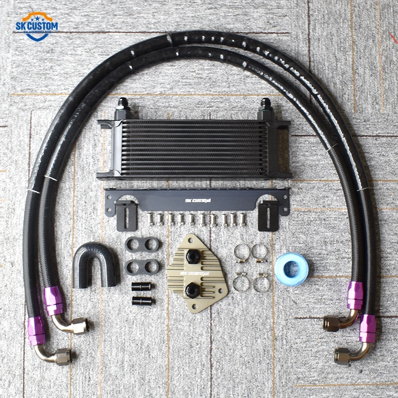 Sk Custom Aluminum Transmission Oil Cooler Kit For Mazda 3 Cx5 Mazda 6 Cx3 Xc8 Gearbox 2015 To 2021