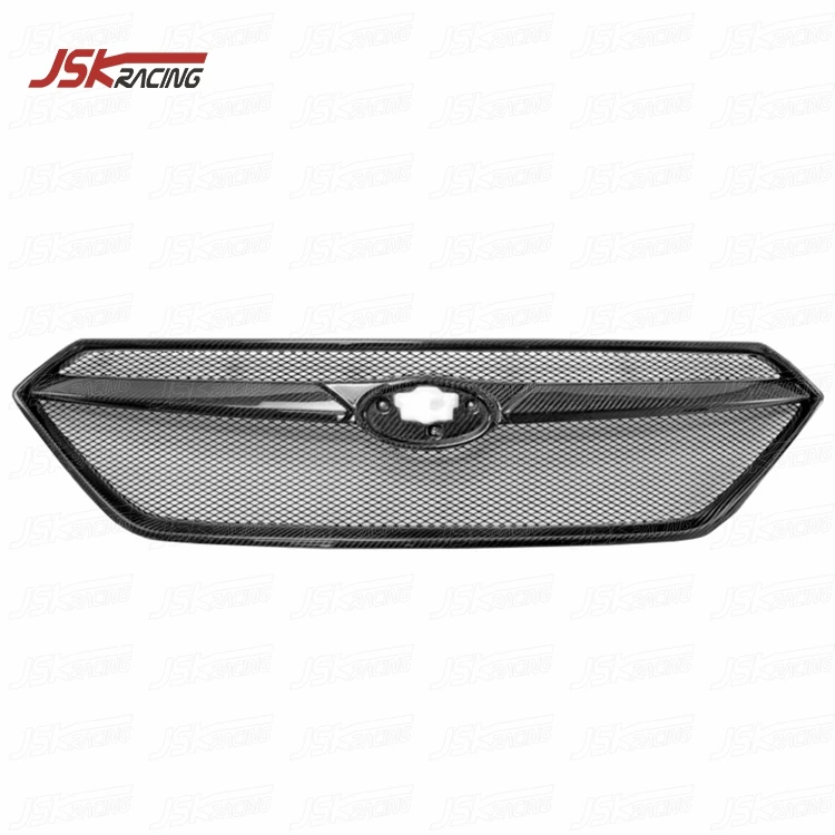 Sti Style Carbon Fiber Front Grille For 2022-2024 Subaru Wrx S4 Vb