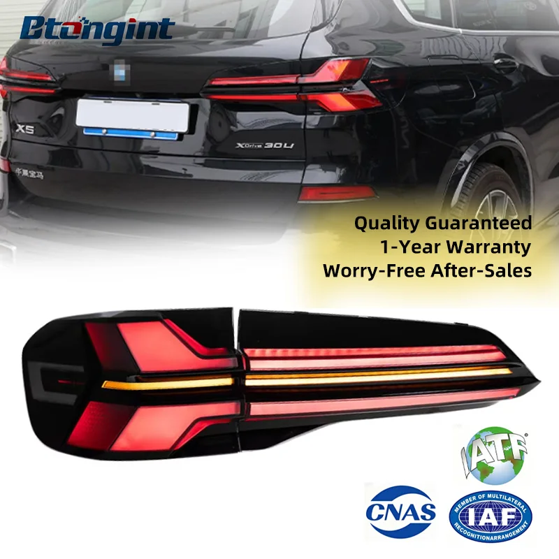 Suitable Auto Lighting Systems For 19-23 Bmw X5-g05 Taillights Modified With New Black And White