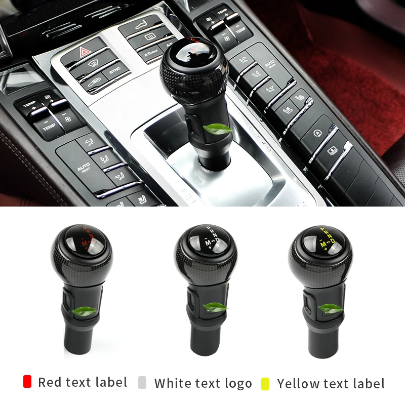 Suitable For Porsche 981,911,Cayman,Boxster,718,Macan And Panamera Gear Shift Knob Upgrade To Gt3 Style Shift Knob