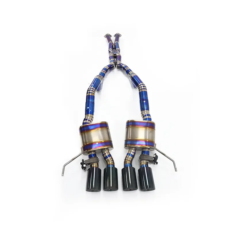 Titanium Exhaust For Chevrolet Corvette C7 Stingray/z51/z06/zr1 6.2l 2014-2019 X-pipe Valved