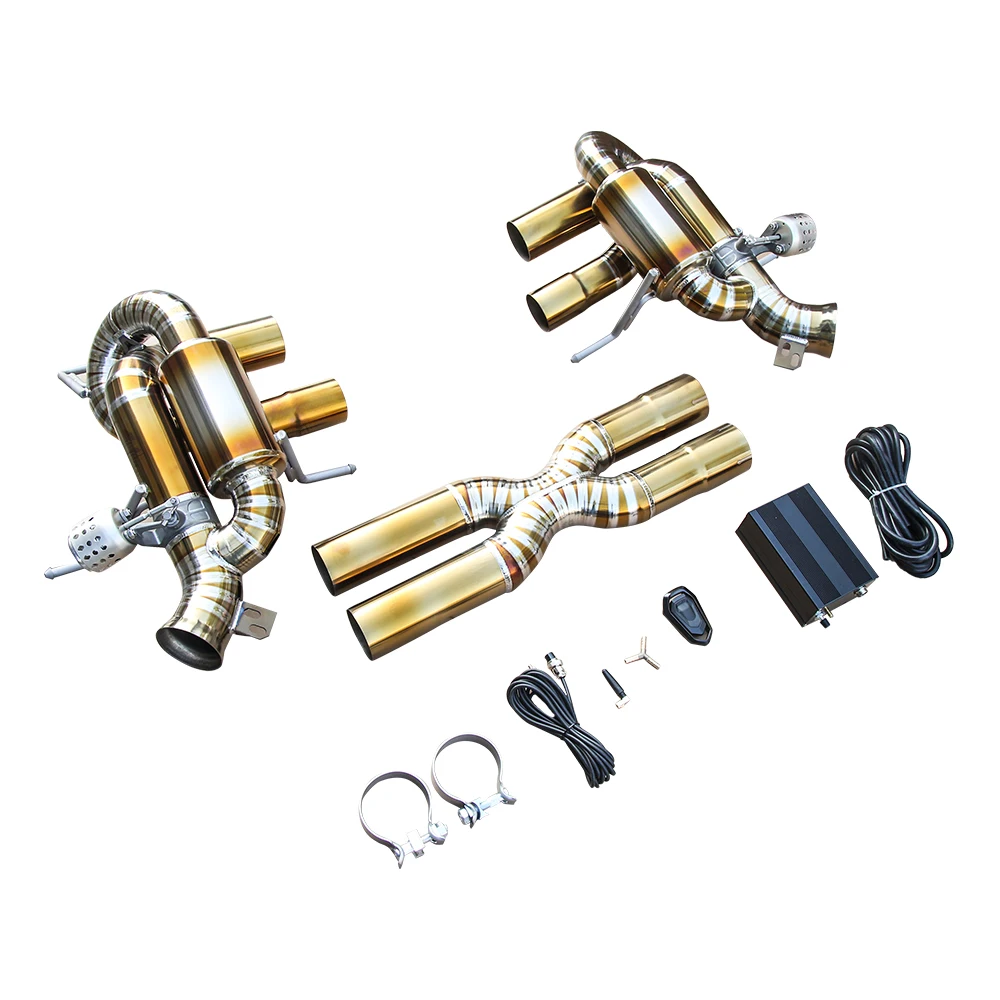 Titanium Exhaust System For Ferrari F12 812 V12 6.3l 2012-2017 Ferrari F12 Berlinetta | Tdf 2017+ Ferrari 812 Superfast | Gts