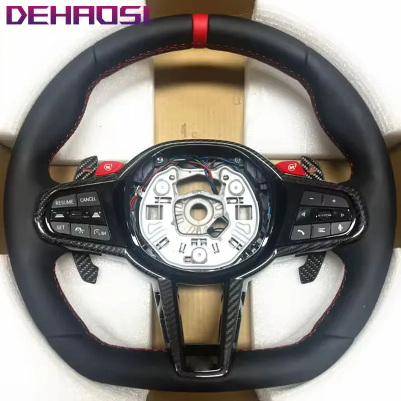 Toyota Supra Gr A90 Mkv Mk5 Mk4 2020-2025 Racing Sports Wheels Car Steering Wheel,Carbon Fiber