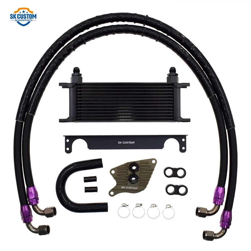 Transmission Oil Cooler Kit For Bmw X1 F49 X2 F39 Mini F56 F60 8a/mt Cooling Kit