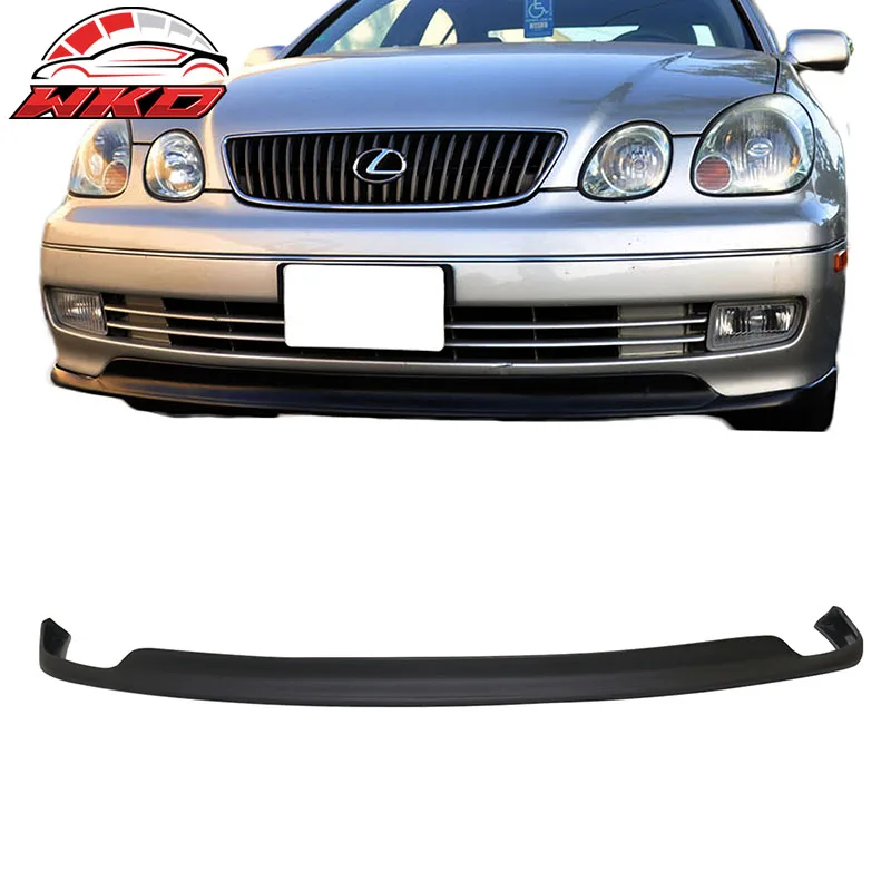 TTE-style carbon front lip (1998–2005 Lexus GS / Aristo)