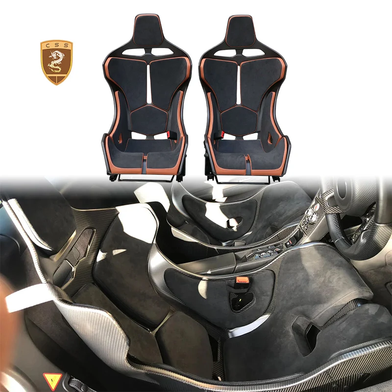Tuning Parts Mso Style Glossy Black Carbon Car Seat For Mclaren