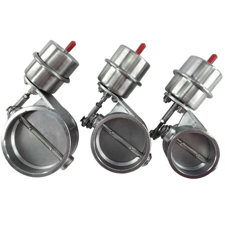 Universal 2 2.36 2.5 3 3.5 4inch Vacuum Activated Exhaust Cutout / Variable Exhaust Control Valve